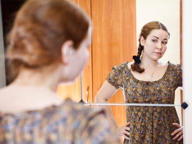 Check out your posture in a mirror