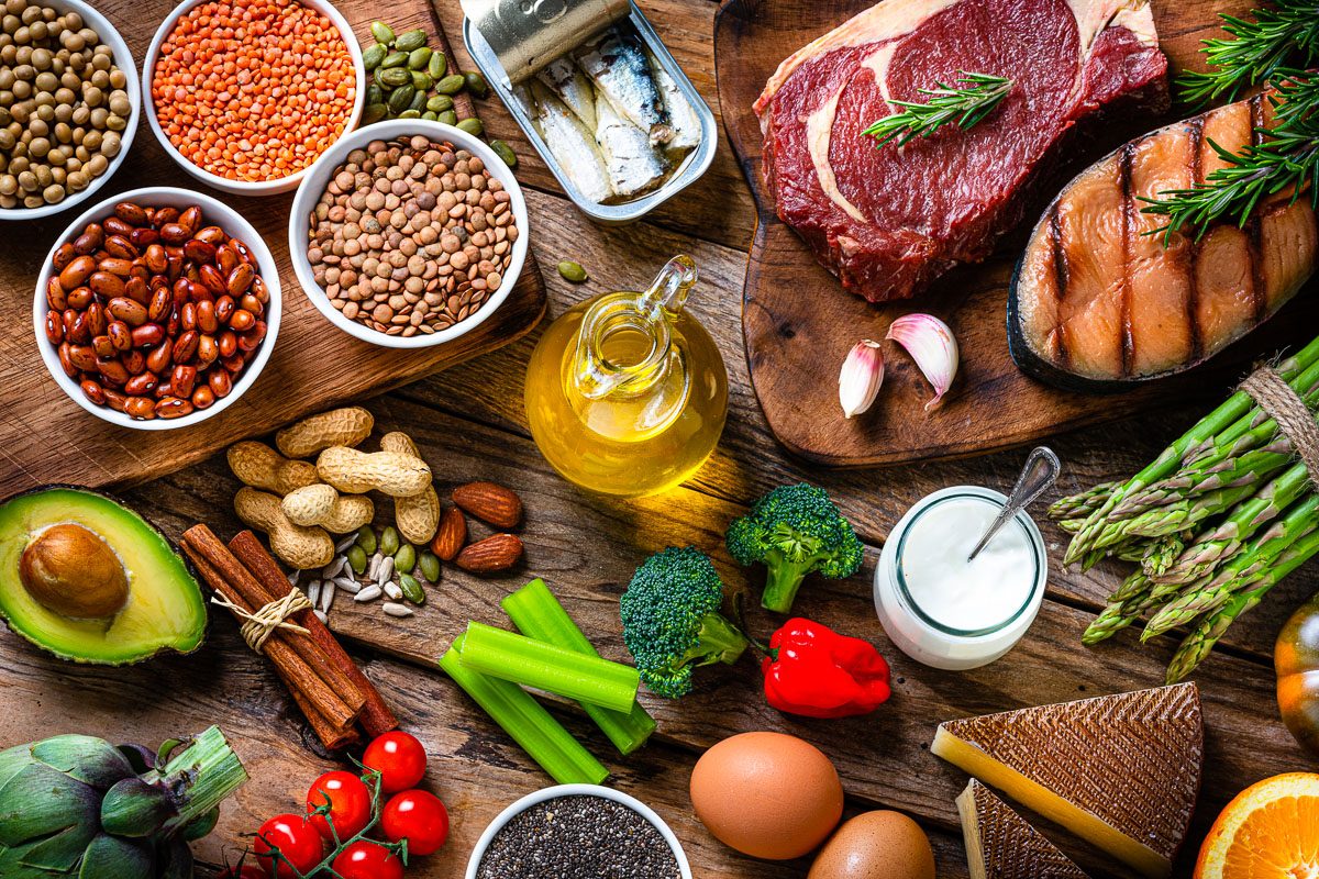 organic food for balanced diet