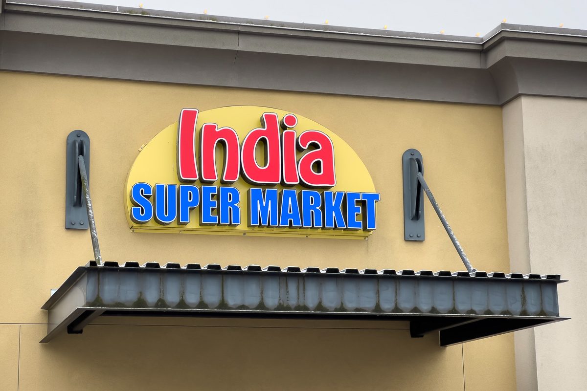 indian grocery store exterior