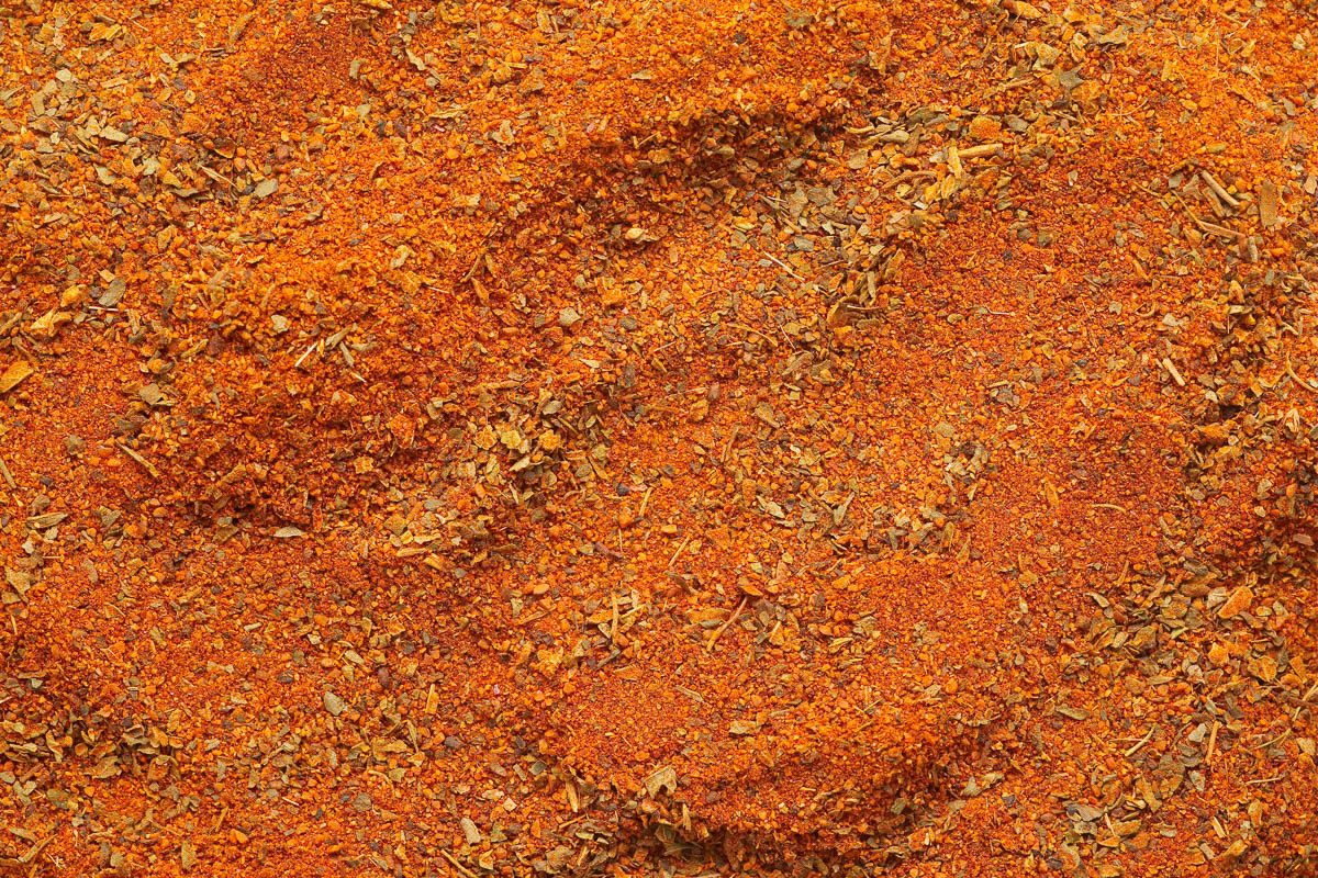 cajun spice blend close up