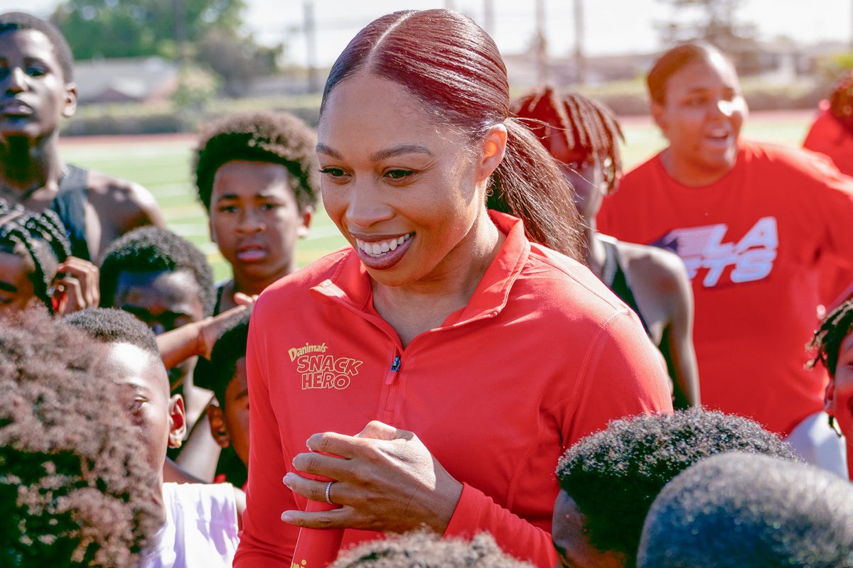 Gold Medalist Allyson Felix 