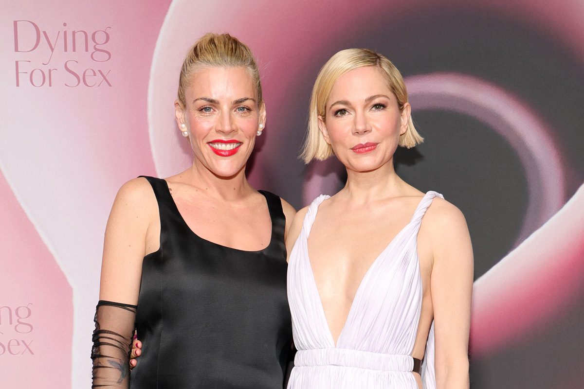 Busy Philipps and Michelle Williams attend FX's "Dying For Sex" New York Premiere at SVA Theater